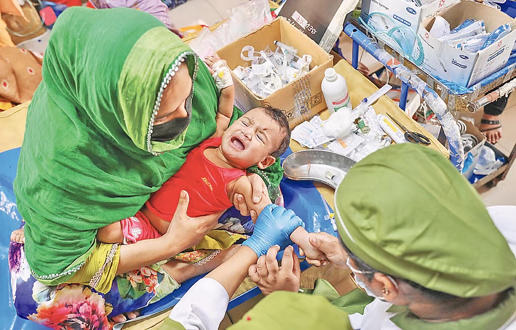 হামের উপসর্গ নিয়ে সারা দেশে ৫৭৫ শিশুর মৃত্যু